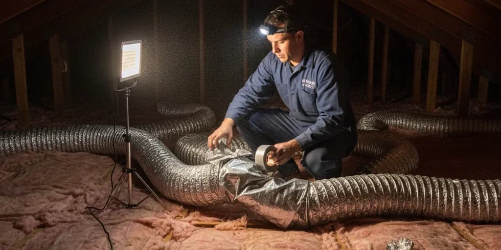Ductwork inspection and indoor air quality service in Austin